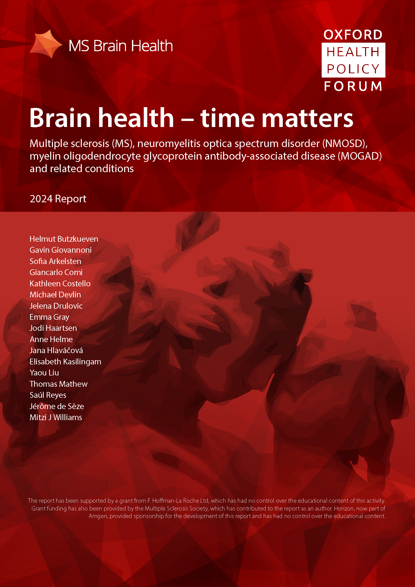 Report Launched Brain health time matters MS Brain Health
